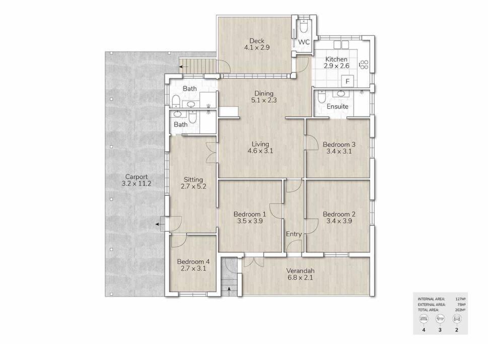 Holiday home Near Cbd, Southbank-Business & Leisure Stay